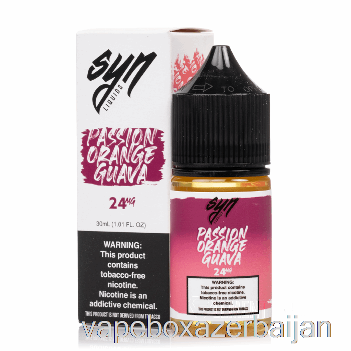 Vape Smoke Passion Orange Guava - Syn Salts - 30mL 24mg